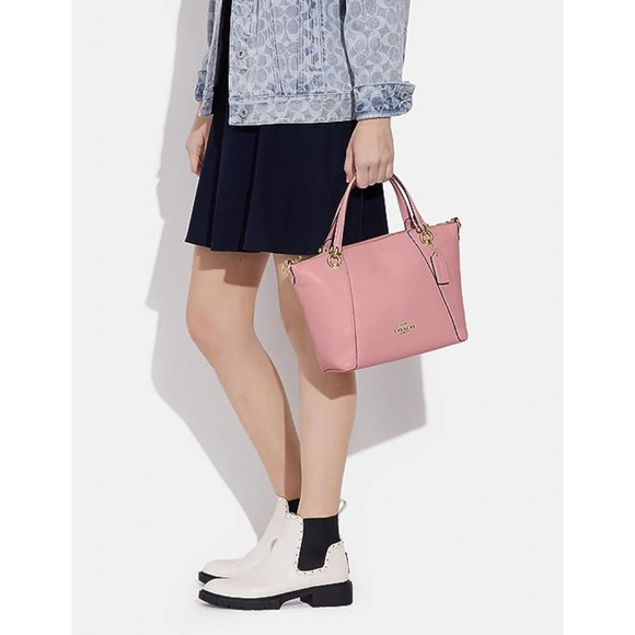 COACH Kacey Satchel Crossbody - True Pink - Picture 3 of 9